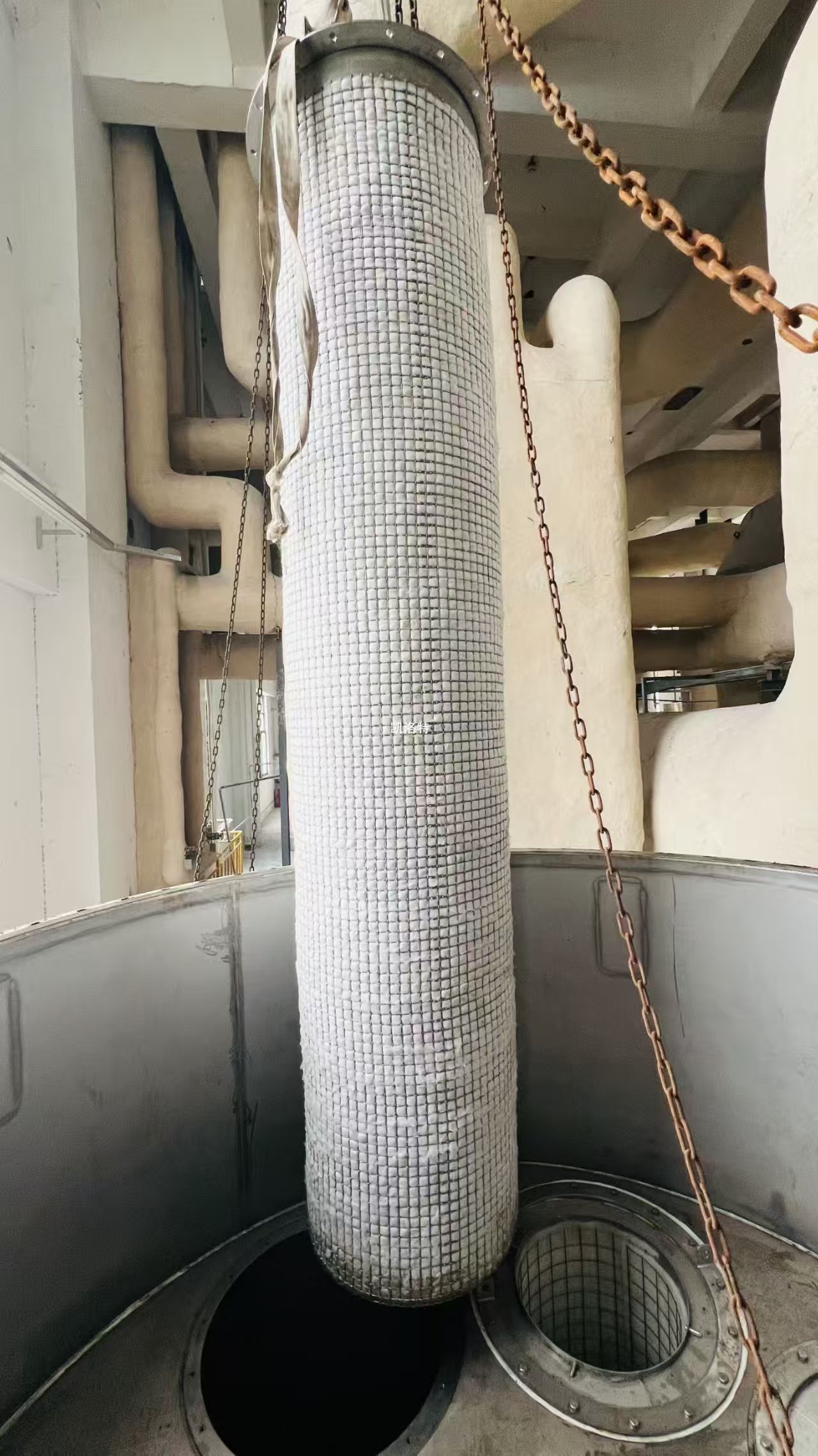 酸雾除雾器滤芯除雾方法